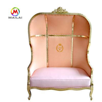 China Contemporary Cheap Double Lovers Queen King King Throne Chair Wedding Banquet For Sale for sale