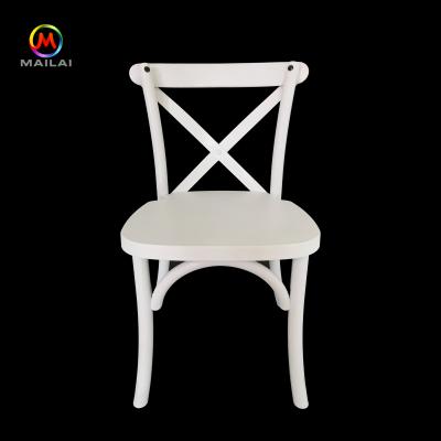 China Modern Kids Resin Cross Dining Back Banquet Party Chairs For Kids for sale