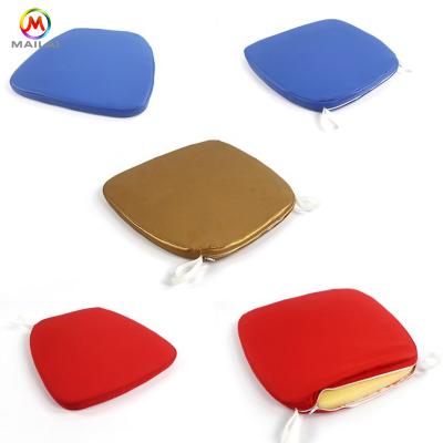 China Cheap wedding decorations factory direct customization chair pad fashionable cushion for wedding for sale