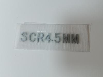 China 3D Molded Customized Design Heat Transfer Labels Silicone Logo For Garment for sale