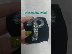 Hologram Embossed Logo TPU Patches