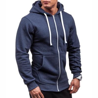 China Fashionable and high quality Anti-wrinkle resistant woolen 100% cotton oversized sweatshirt pullover men's long sleeve hoodie for sale