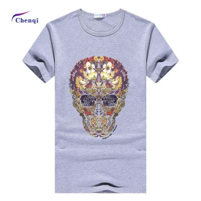 China Factory Price Anti-Wrinkle Hip Hop Sports Short Sleeve T-shirt Streetwear Summer Men Graphic Printing T-shirts for sale