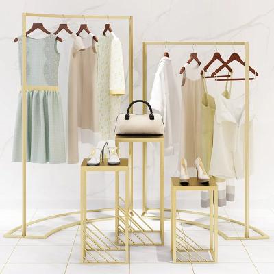 China For Clothing Store Clothing Store Display Racks Clothing Racks Retail Display Clothes Garment Rack for sale