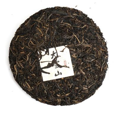 China Compressed Tea 2013 New Year 357g Yunnan Pu Erh Tea Cake Compressed Slimming Raw Sleep Tea for sale