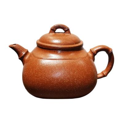 China New September Promotion 200ml China Kongfu Viable Super Handmade Purple Clay Teapot for sale