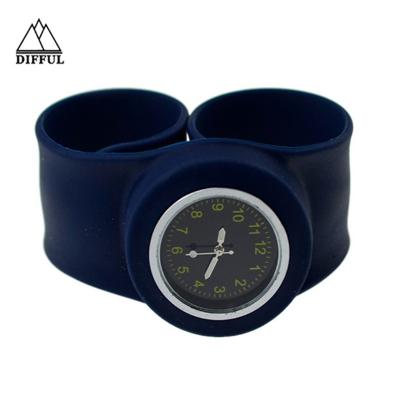 China Complete calendar OEM your promotion gift slap watch children with price and best manufacturing lead time and service relojes de silicona sedex4p for sale