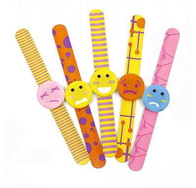 China Factory Available Cheap Price China Waterproof Silicon Cute Digital Slap Kids Promotional Watches LED for sale