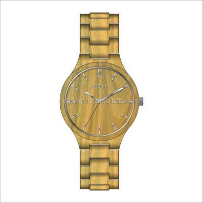 China Day/Date Factory Wholesale Multicolor Ladies Wood Bamboo Strap Can Customize Your Logo Free Shipping for sale