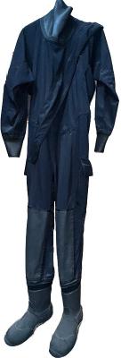 China One Piece Black Water Rescue Dry Suit Waterproof for sale