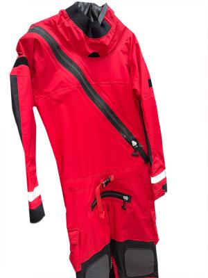 China Drysuit with diving hood, Water Rescue Suit, Reflective Tape Design, Suitable For Cold Water, Professional Diving, Deep Diving, OEM/ODM Support, Customized Support for sale