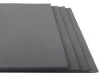 China 3mm Soft Polychloroprene CR Rubber Sheet Waterproof Flexible For Cloth for sale