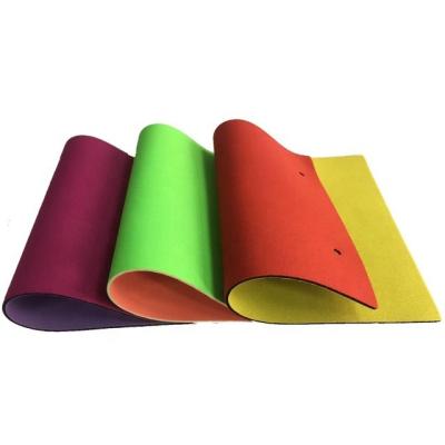 China Waterproof 1mm Embossed Neoprene Foam Fabric Polychloroprene Rubber for sale