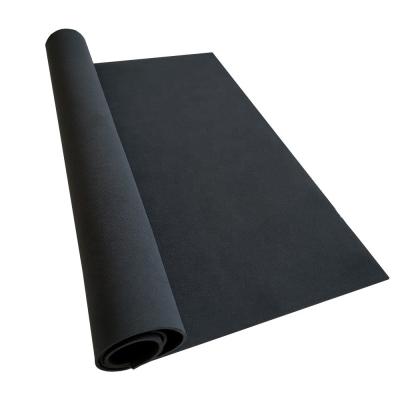 China SGS Laminated Black Foam Rubber Padding Silicone Sponge Sheet 1mm-20mm Thickness for sale