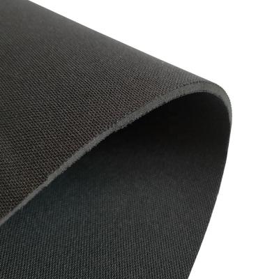 China ROHS 1 - 10mm Black Double Sided Neoprene Fabric Sheets for Printing for sale