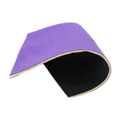 China Stretch 2mm CR Smooth Skin Laminated Neoprene Fabric Sheet For Haircut Collar for sale