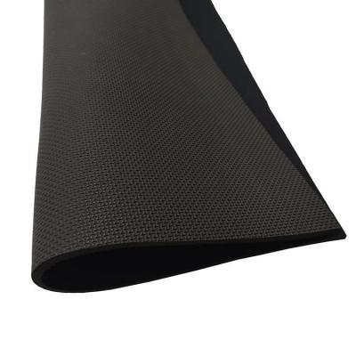 China Black Shockproof Neoprene Sharkskin Rubber Roll 1.5MM-40MM Thickness for sale