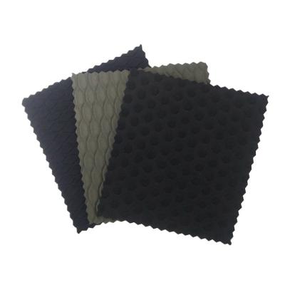 China 1.5MM-40MM Embossed Neoprene Fabric SGS Certification black color for sale