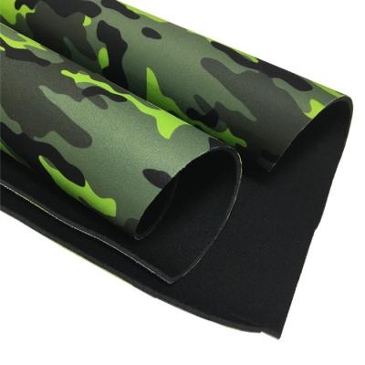 China 2mm SBR Custom Printed Neoprene Fabric Polychloroprene Rubber for sale