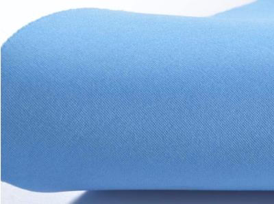 China SCR Rubber Scuba Neoprene Sponge Foam , Soft Blue 3mm Neoprene Fabric for sale