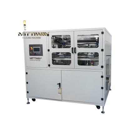 China CLOTHING Poly Bag Inserting Machine Factory Direct Bag Into Box Inserting Machine for sale