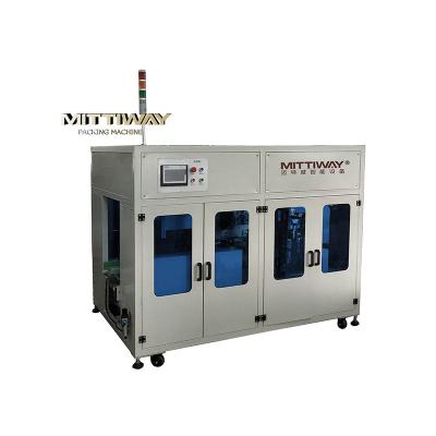 China Poly Bag Narrow Folder Machine Bag Enveloping Machine High Efficient Bag for sale