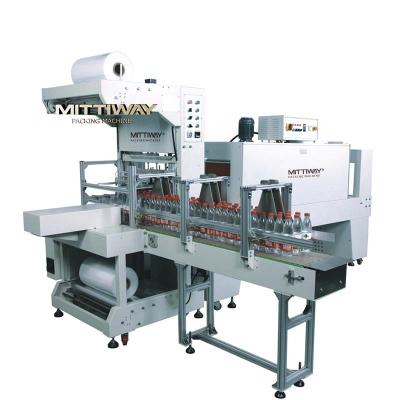 China Factory Promotional Automatic PE Sleeve Sealing And Shrink Machine For Water Bottle Packing Shrink Wrapping Machine for sale