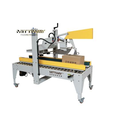 China Factory Professional Semi-automatic Fins Folding Case Carton Sealer Machine Carton Sealing Machine Box Sealer Machine for sale