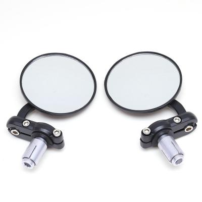 China Motorbikes Motorcycle Rearview Side Motor Bar End Scooter Retro Rear View Sport Bike Universal Vintage Mirror for sale