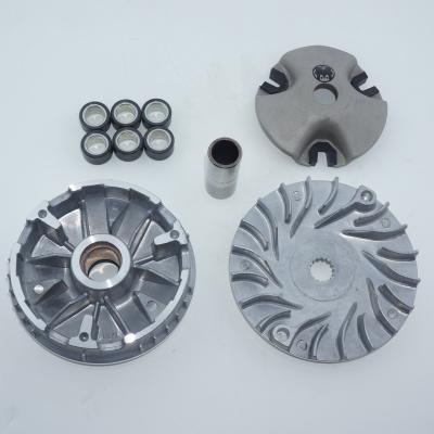 China Aluminum Factory Price Motorcycle Face Motorcycle Variator Clutch and Drive Pulley Assembly for sale