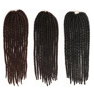 China Afro Wave Factory Price 120g Elephant Crochet Ombre Synthetic Deep Body Wavy Braiding Hair 22 Inch Hair Extension For African for sale