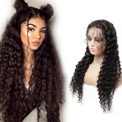 China Long Afro Heat Resistant Hair Color Fashion Curl Fiber Thick Straight Soft Thick Sheer Curly Wigs Lace Front Synthetic Hair Wig for sale