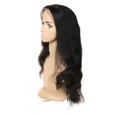 China Hot Selling Brazilian Remy Hair 13X6 Natural Hairline Bob Wigs With Bangs Water Wave Hair Wigs Water Wave Wigs for sale