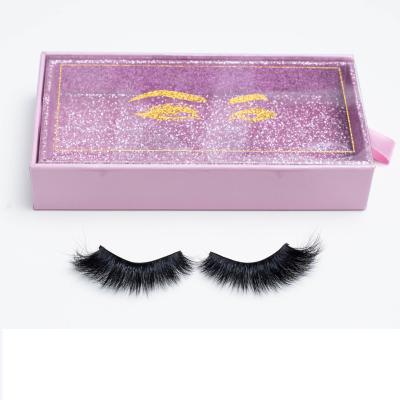 China Factory Price New Natural Private Custom Popular Popular Magnetic False Eyelashes Curl for sale