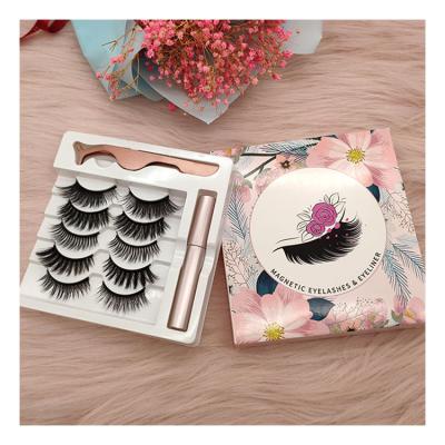 China Individual Waterproof Magnetic Faux Mink 3d Private Label Eyelashes Set Lashes Lashes for sale