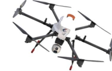 China Multipurpose UAV draadloze afstandsbediening drone met zes rotor 10m/s maximale snelheid Te koop