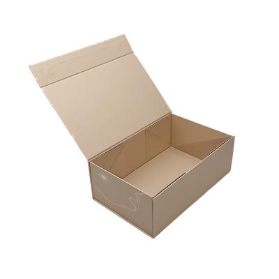 China Biodegradable Custom Luxury Folding Gift Box Paper Box Magnetic Folding Packaging With Magnetic Flap Closure for sale