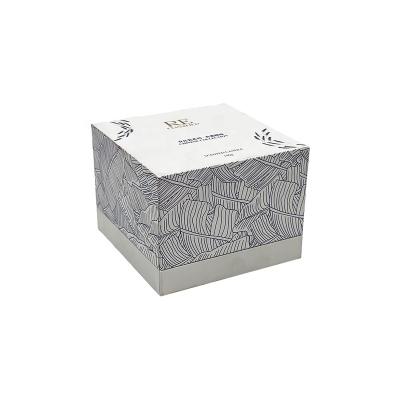 China Recycled Materials Wholesale Custom Empty Paper Box For Candles Gift Box Set Luxury Packaging Of 1 Piece Candle Jar for sale