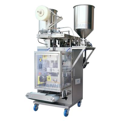 China Lianhe Advanced Automatic Temperature Control Technology Automatic Sachet Packing Machine Stick Pack Type Vertical Liquid Packing Machine for sale