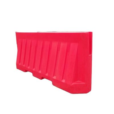 China 2000mm Length PORTABLE Plastic Traffic Water Filled Barrier Road Safety Barrier for sale