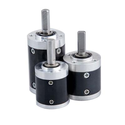 China Helical Planetary Reducer Gearbox 28mm 12v 24v Electric Motor Gear Small Gear Reduction Boxes for sale