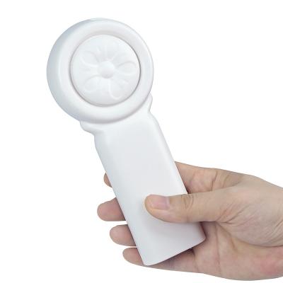 China Custom Power Bank Mini Handheld USB Fan Bladeless Handheld Cooling for sale