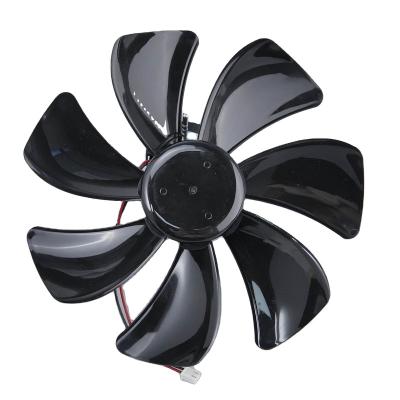 China Wholesale Black Explosion Proof Custom DC Motor Plastic Air Conditioner Fan Blades for sale