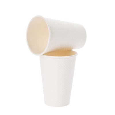 China Custom Logo Eco Friendly Catering Disposable Insulated Disposable To Go Hot 12oz Coffee Paper Cups With Lids for sale