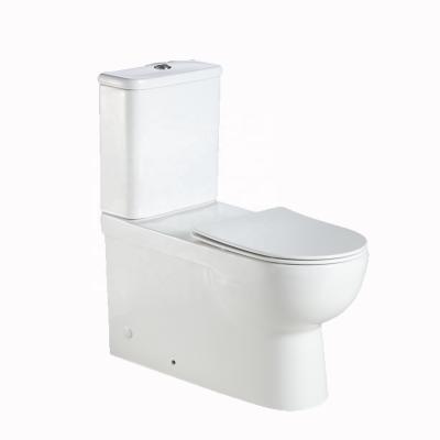 China 2021 Double-flush CE Standard Disable Two Piece Floor Mounted Disabled Toilets for sale