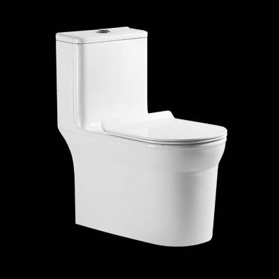 China Double-flush low price ceramic 1 piece toilet bowl wash down toilet seat for sale for sale