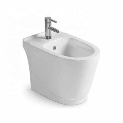 China Human body factory direct floor standing toilet ceramic cleaning bidet for sale