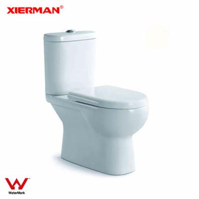 China 2021 Factory Price Double-Flow End Couple Ceramic Down Wash Two Piece Toilet WC Rimless Toilet For Sale for sale