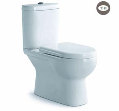 China Ceramic WaterMark Double-Flow Down Wash Down Toilet Rimless Bathroom WC Toilet For Sale for sale