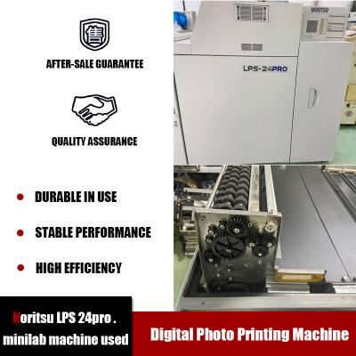 China Printing shops Noritsu LPS 24pro .minilab machine used, digital photo printing machine. for sale